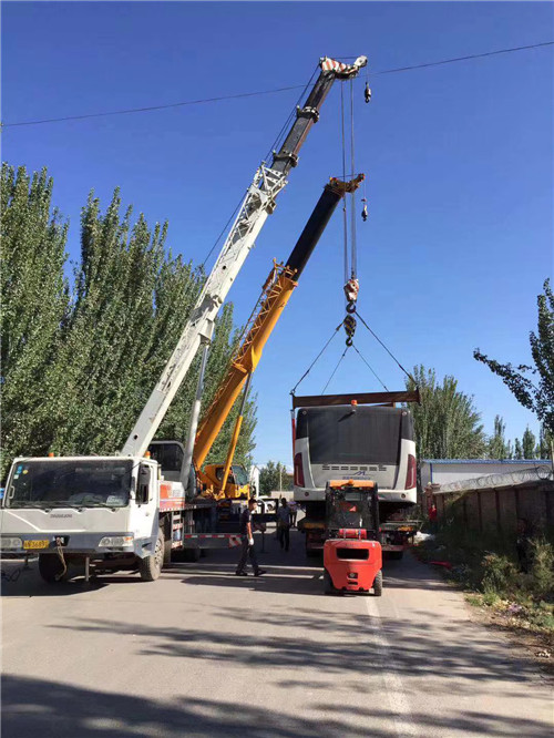 鱼台县港口集装箱搬运案例